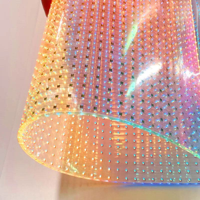 LED glass screen
